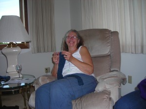 Leslie particularly enjoyed the WHINE OF THE DAY!  Give that knitter another glass of wine.